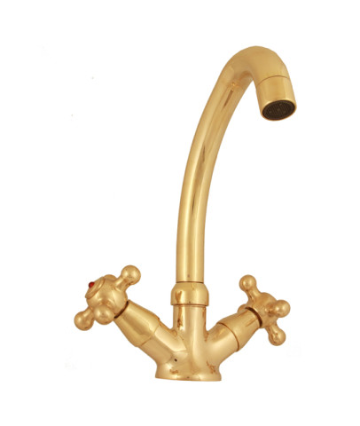 Sarı Koç Osmanlı Kuğu Lavabo Batarya