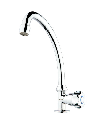 ÇAPA Taç 2000 Mermer Üstü Tekli Lavabo Batarya (%100 Prinç Mamül)